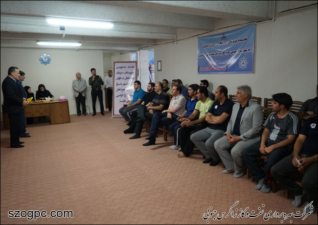 قهرمانی تیم شرکت بهره برداری نفت و گاز زاگرس جنوبی در مسابقات تیر اندازی 1