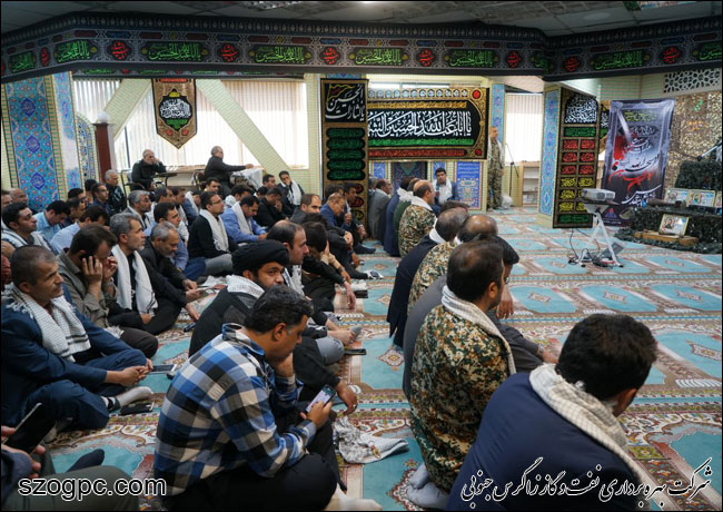 برگزاری همایش بسیجیان پایگاه مقاومت شرکت بهره برداری نفت و گاز زاگرس جنوبی 3