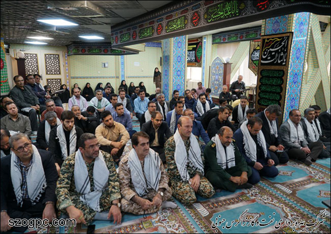 برگزاری همایش بسیجیان پایگاه مقاومت شرکت بهره برداری نفت و گاز زاگرس جنوبی 11