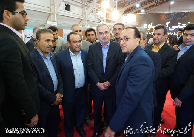 بازدید مهندس حبیب الله بیطرف معاون وزیر نفت در امور مهندسی، پژوهش و فناوری از دوازدهمین نمایشگاه بین المللی و تخصصی صنعت نفت، گاز و پتروشیمی شیراز 7