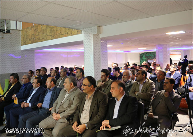 برگزاری همایش هفته پدافند غیر عامل در شرکت بهره برداری نفت و گاز زاگرس جنوبی 3