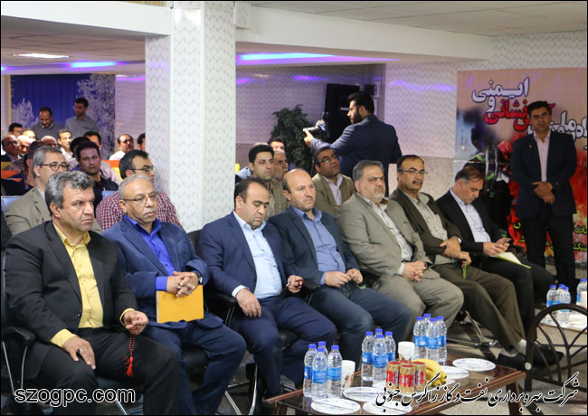 برگزاری همایش هفته پدافند غیر عامل در شرکت بهره برداری نفت و گاز زاگرس جنوبی 4