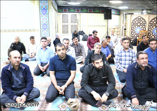 اعزام کاروان پیاده روی اربعین حسینی(ع) از شرکت بهره برداری نفت و گاز زاگرس جنوبی 1