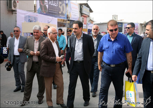 بازدید مهندس حاتمی از نهمین نمایشگاه تخصصی ساخت داخل تجهیزات صنعت نفت خوزستان 2