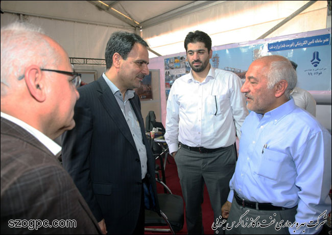 بازدید مهندس حاتمی از نهمین نمایشگاه تخصصی ساخت داخل تجهیزات صنعت نفت خوزستان 4
