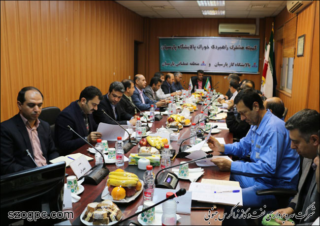 برگزاری ششمین نشست کمیته مشترک راهبردی تامین خوراک پایدار پالایشگاه گاز پارسیان 1