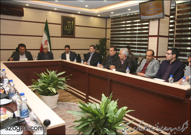 برگزاری مراسم معارفه و تکریم مدیران تولید, امور مالی و رئیس حسابرسی داخلی شرکت نفت مناطق مرکزی ایران 1