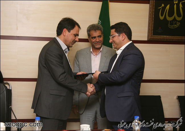 برگزاری مراسم معارفه و تکریم مدیران تولید, امور مالی و رئیس حسابرسی داخلی شرکت نفت مناطق مرکزی ایران 3