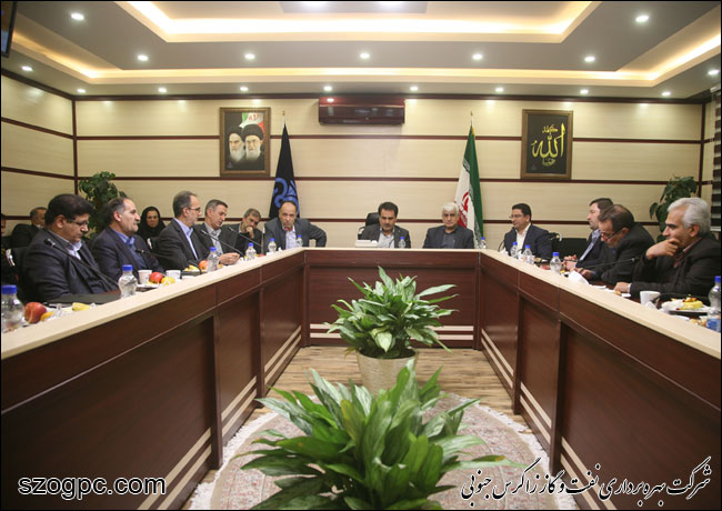 برگزاری مراسم معارفه و تکریم مدیران تولید, امور مالی و رئیس حسابرسی داخلی شرکت نفت مناطق مرکزی ایران