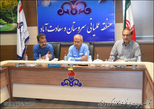 بازدید استادان دانشگاه شیراز از منطقه عملیاتی سروستان و سعادت آباد 1
