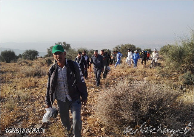 صعود کوهنوردان منطقه عملیاتی پارسیان به ارتفاعات تابناک 5
