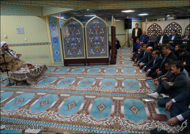 جشن میلاد رسول اکرم(ص) در شرکت بهره برداری نفت و گاز زاگرس جنوبی 5