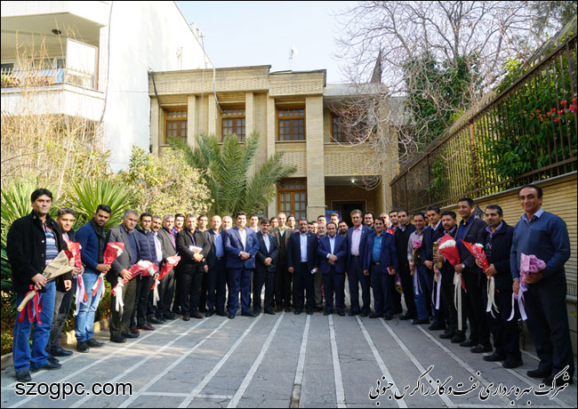 آیین بزرگداشت روز ملی حمل و نقل در شرکت بهره برداری نفت و گاز زاگرس جنوبی 1