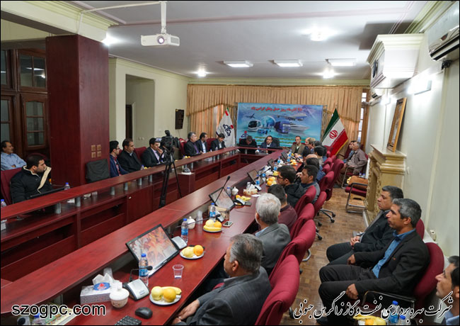آیین بزرگداشت روز ملی حمل و نقل در شرکت بهره برداری نفت و گاز زاگرس جنوبی 5