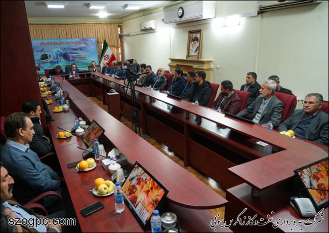 آیین بزرگداشت روز ملی حمل و نقل در شرکت بهره برداری نفت و گاز زاگرس جنوبی 6