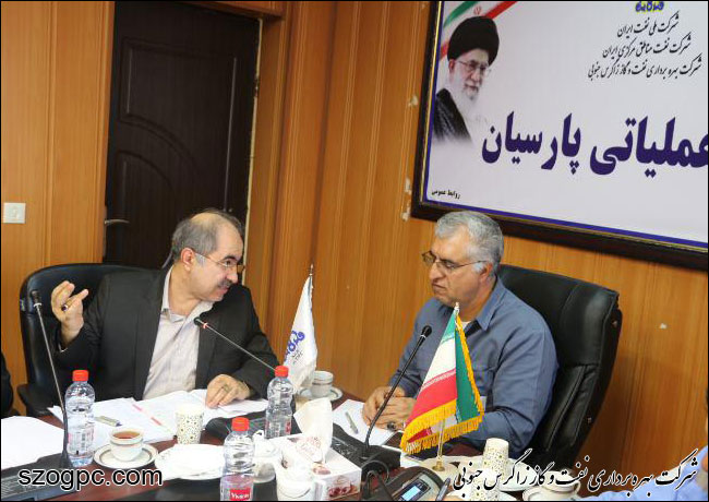 بازدید رئیس روابط کار و مددکاری اجتماعی شرکت ملی نفت از منطقه عملیاتی پارسیان 3