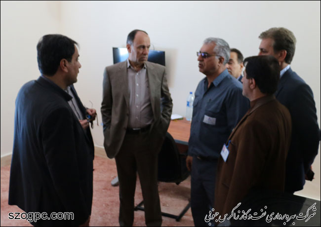 بازدید مدیر عامل شرکت نفت مناطق مرکزی ایران از منطقه عملیاتی پارسیان بخش اول 6