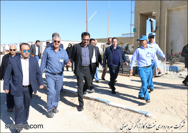 بازدید مدیر عامل شرکت نفت مناطق مرکزی ایران از منطقه عملیاتی پارسیان ( بخش دوم ) 1