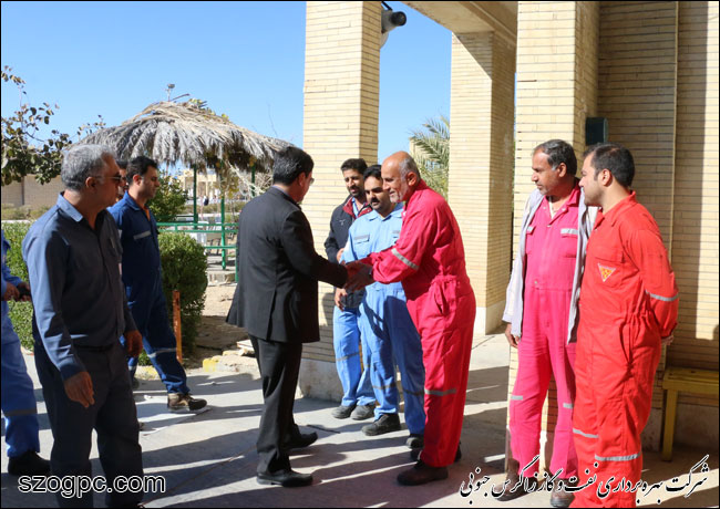 بازدید مدیر عامل شرکت نفت مناطق مرکزی ایران از منطقه عملیاتی پارسیان ( بخش دوم ) 2