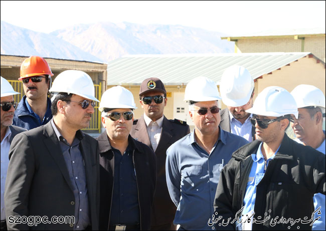 بازدید مدیر عامل شرکت نفت مناطق مرکزی ایران از منطقه عملیاتی پارسیان ( بخش دوم ) 5