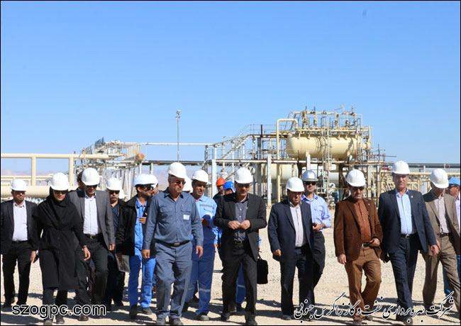 بازدید مدیر عامل شرکت نفت مناطق مرکزی ایران از منطقه عملیاتی پارسیان ( بخش دوم ) 8