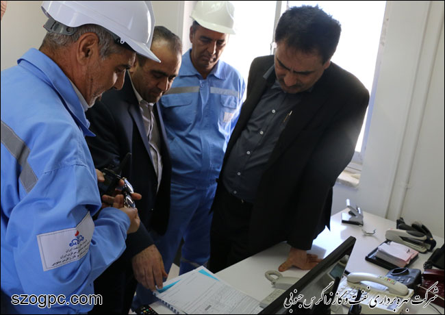 بازدید مدیر عامل شرکت نفت مناطق مرکزی ایران از منطقه عملیاتی پارسیان ( بخش دوم ) 9