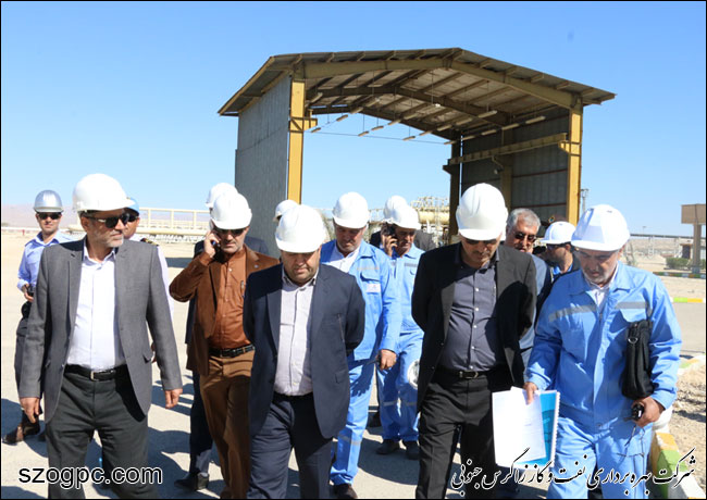 بازدید مدیر عامل شرکت نفت مناطق مرکزی ایران از منطقه عملیاتی پارسیان ( بخش دوم ) 10