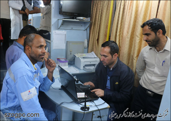 اهدا خون توسط کارکنان سرخون و گشوی جنوبی 3