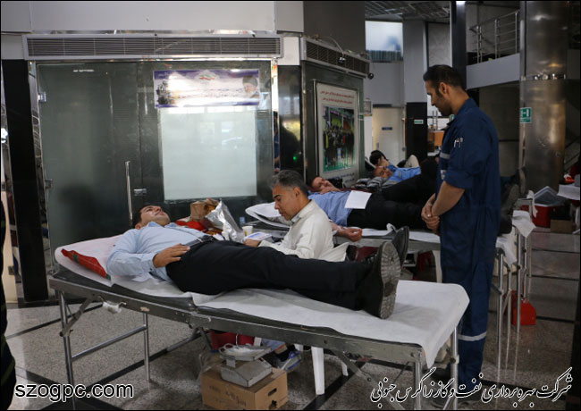 اهداء ۳۵ هزار سی سی خون توسط کارکنان نفت و گاز زاگرس جنوبی 4