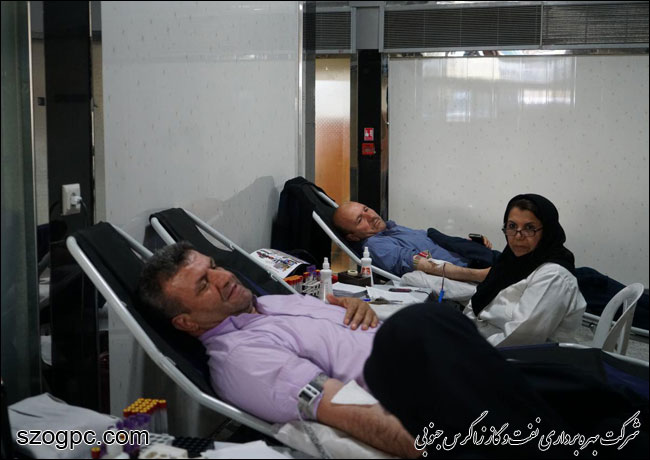 اهداء ۳۵ هزار سی سی خون توسط کارکنان نفت و گاز زاگرس جنوبی 8