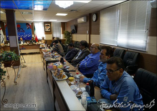 نشست مشترک شرکت های بهره برداری نفت و گاز زاگرس جنوبی و صنایع الکترونیک شیراز 5