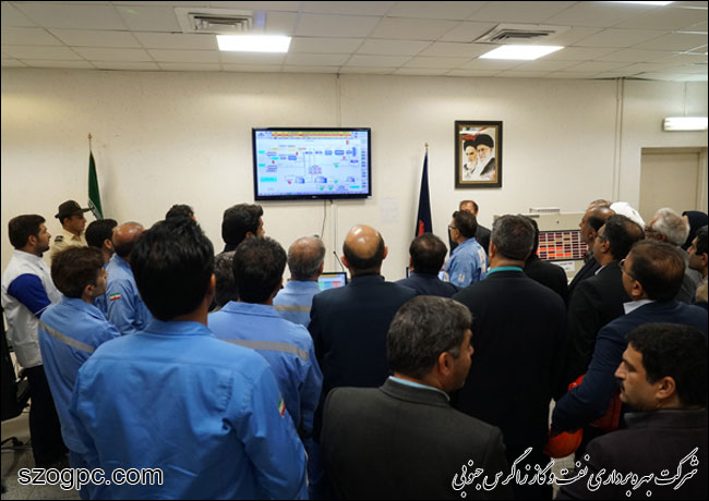 بازدید مدیرعامل شرکت صنایع الکترونیک شیراز از منطقه عملیاتی سروستان و سعات آباد 12