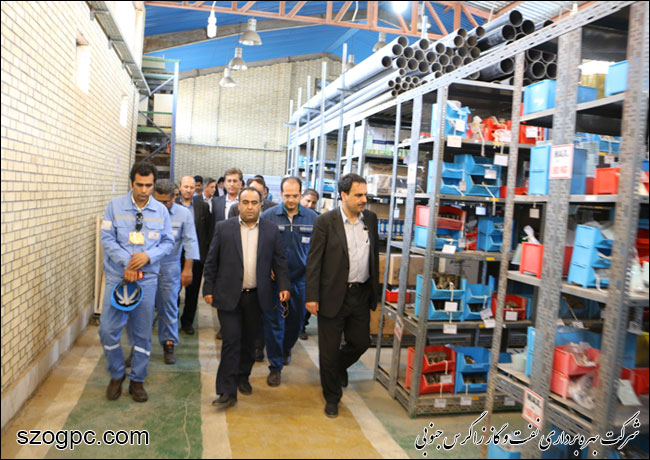 بازدید مدیرعامل شرکت نفت مناطق مرکزی ایران از منطقه عملیاتی سرخون و گشوی جنوبی 2
