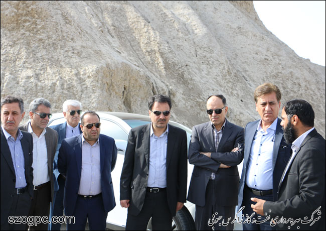 بازدید مدیرعامل شرکت نفت مناطق مرکزی ایران از منطقه عملیاتی سرخون و گشوی جنوبی 14