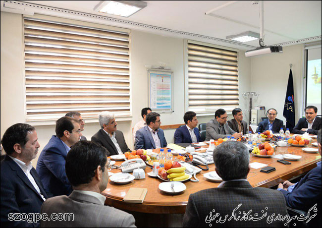 برگزاری مراسم معارفه سرپرست شرکت بهره‌برداری  نفت و گاز شرق 8