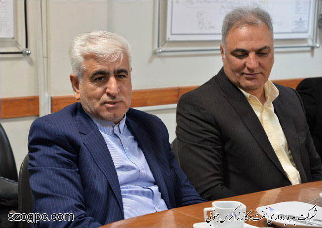 برگزاری مراسم معارفه سرپرست شرکت بهره‌برداری  نفت و گاز شرق 14