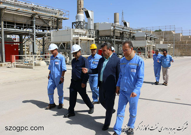 بازدید نوروزی مدیرعملیات شرکت زاگرس جنوبی از مناطق عملیاتی 2