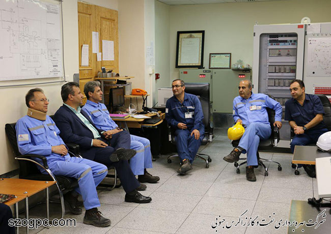 بازدید نوروزی مدیرعملیات شرکت زاگرس جنوبی از مناطق عملیاتی 3
