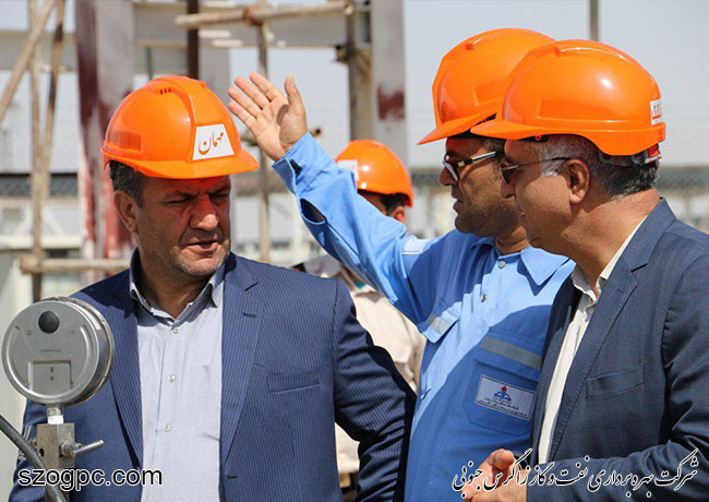 بازدید نوروزی مدیرعملیات شرکت زاگرس جنوبی از مناطق عملیاتی