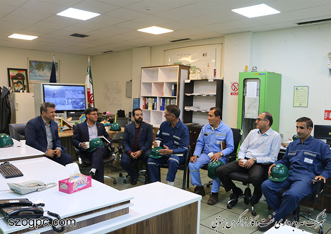 بازدید نوروزی مدیرعملیات شرکت زاگرس جنوبی از مناطق عملیاتی 1