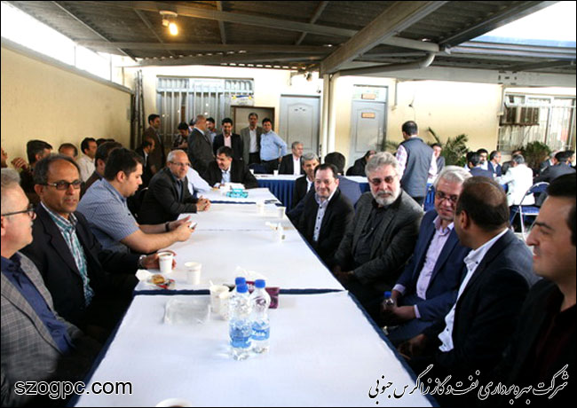 دیدار نوروزی مدیرعامل شرکت نفت مناطق مرکزی ایران 9