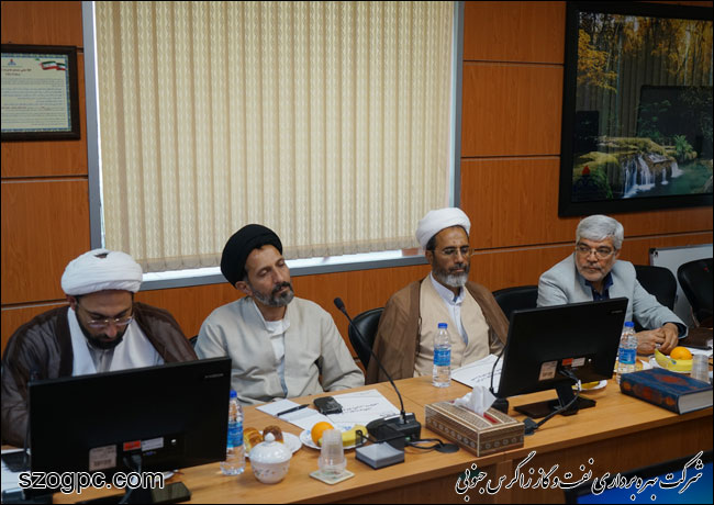 برگزاری سومین نشست کمیته نماز شورای فرهنگی صنعت نفت فارس 7