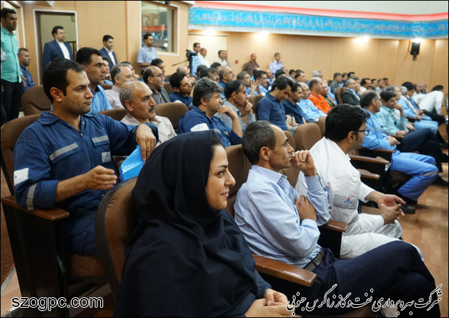 تجلیل از جانبازان شرکت بهره‌ برداری نفت و گاز زاگرس جنوبی 2