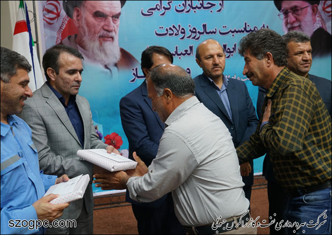 تجلیل از جانبازان شرکت بهره‌ برداری نفت و گاز زاگرس جنوبی 8
