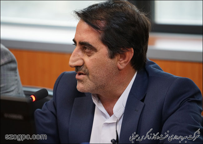 مراسم تکریم و معارفه مدیر منابع انسانی نفت و گاز زاگرس جنوبی 3
