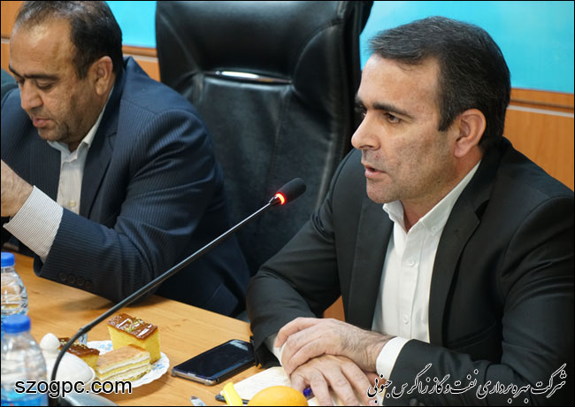 مراسم تکریم و معارفه مدیر منابع انسانی نفت و گاز زاگرس جنوبی 10