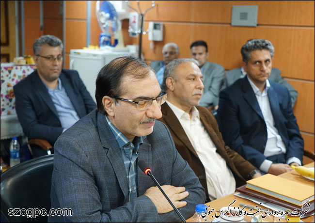 مراسم تکریم و معارفه مدیر منابع انسانی نفت و گاز زاگرس جنوبی 11