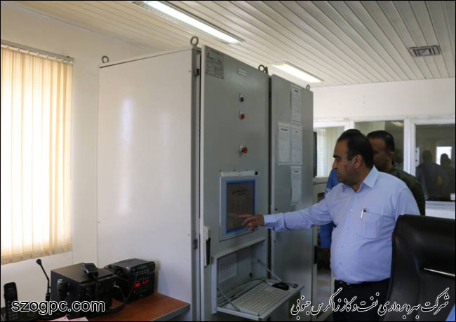 بازدید مدیرعامل زاگرس جنوبی از منطقه عملیاتی پارسیان 6