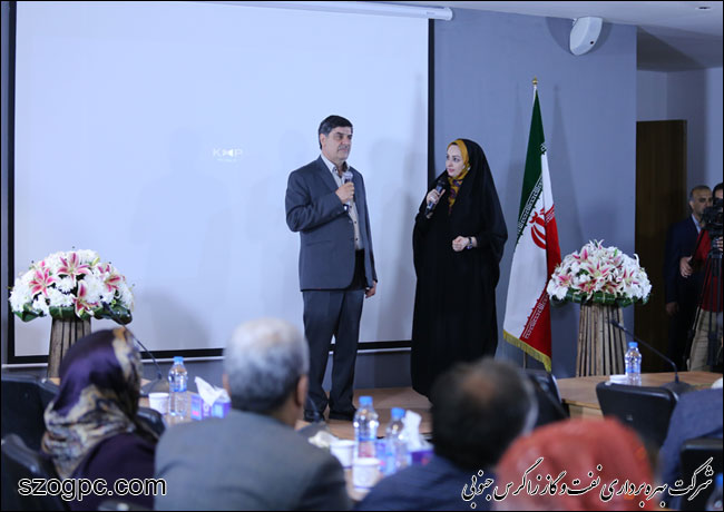 مراسم تکریم از بازنشستگان سال ۱۳۹۶ شرکت بهره برداری نفت و گاز زاگرس جنوبی 4