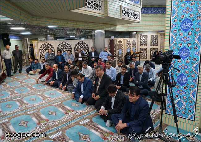 برگزاری مراسم جشن میلاد امام زمان(ع) در نفت و گاز زاگرس جنوبی 3
